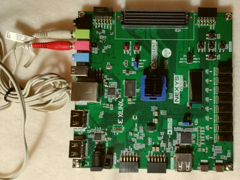 FPGA based audio visualization