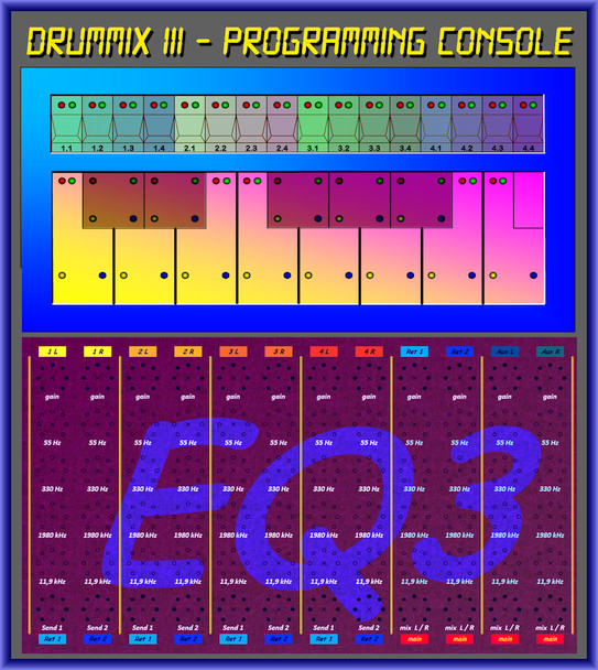 drum computer programming console - artix 7