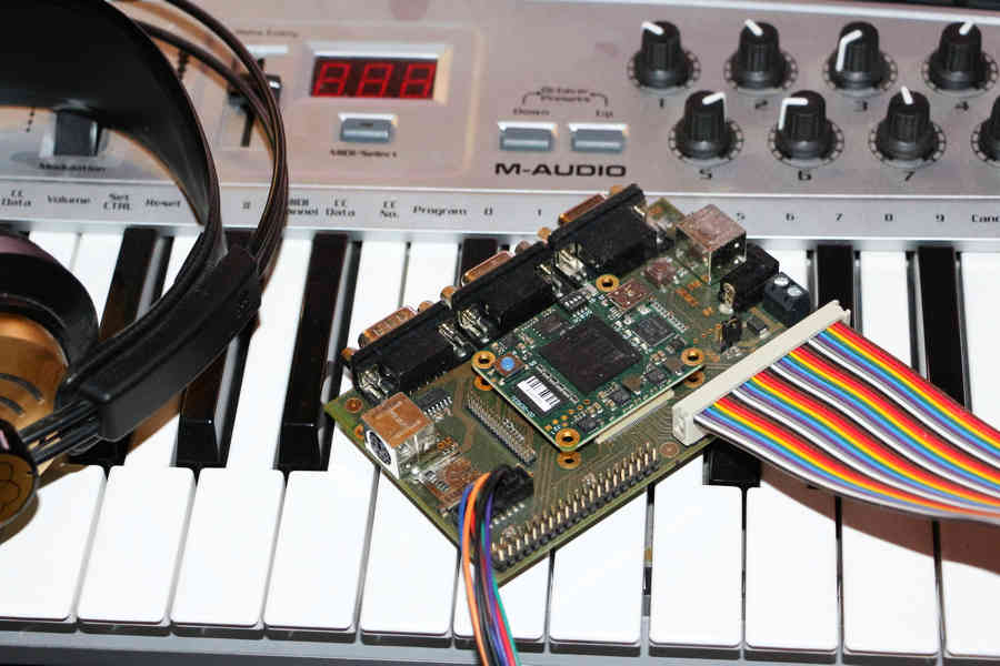 base board of FPGA Drum Computer