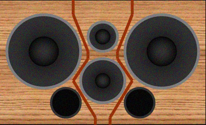 A 3 Way Loud Speaker Concept for Studio Monitors